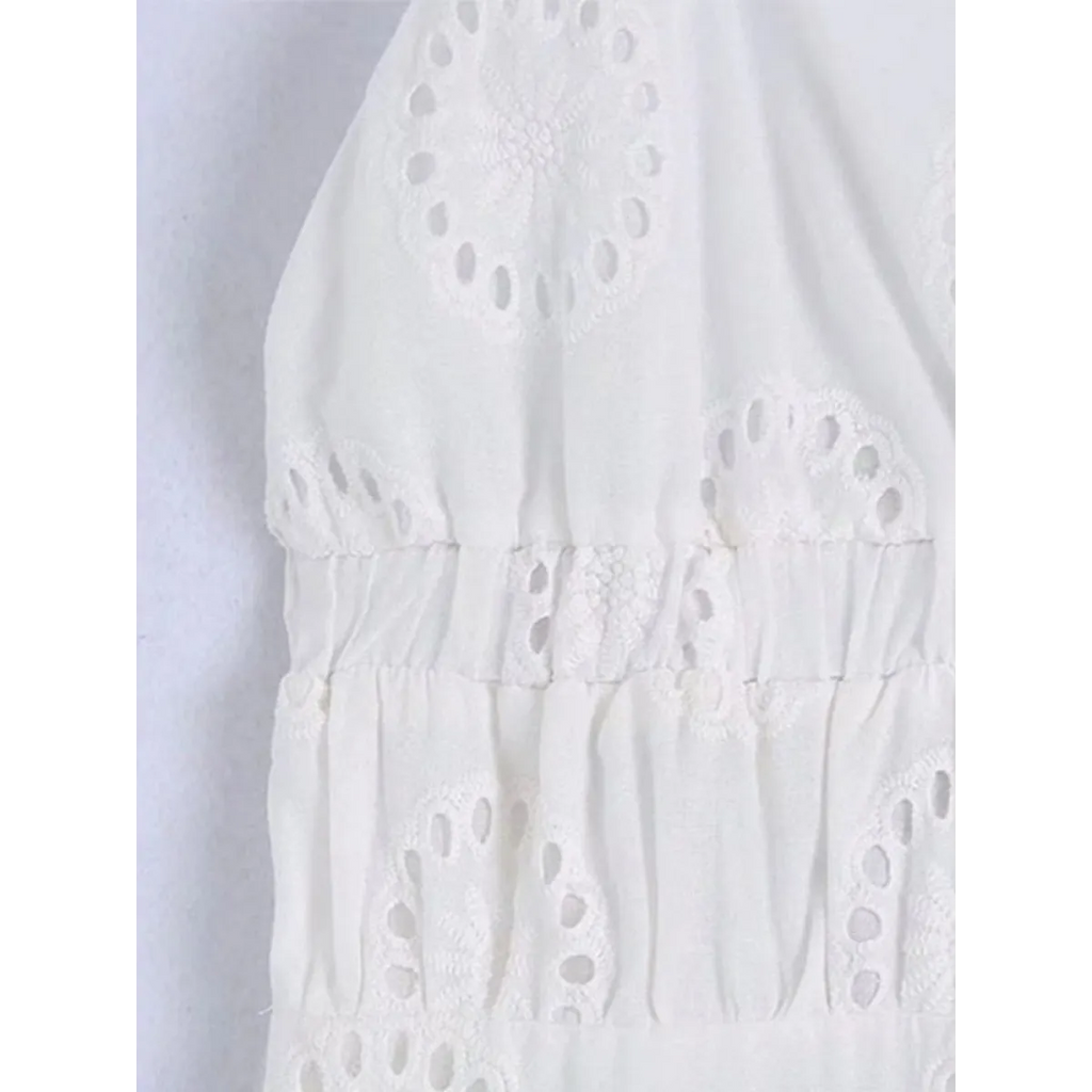 Sexy Backless Lace Dress