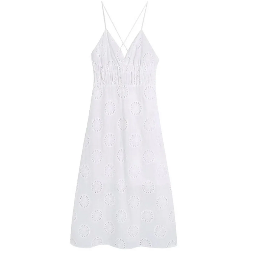 Sexy Backless Lace Dress